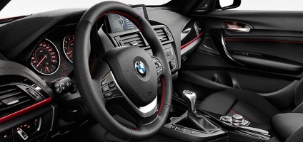 Návrh a vizualizace - součásti přístrojové desky BMW